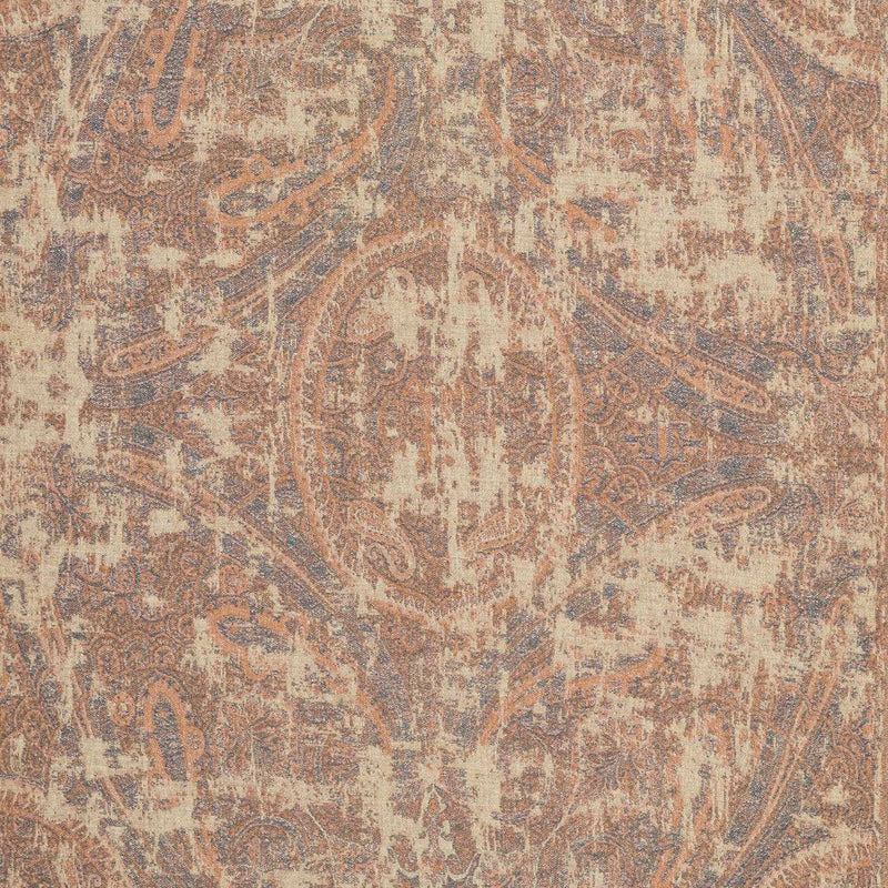 332804 Elswick Paisley Rare Textiles Sandstone Fabric by Zoffany