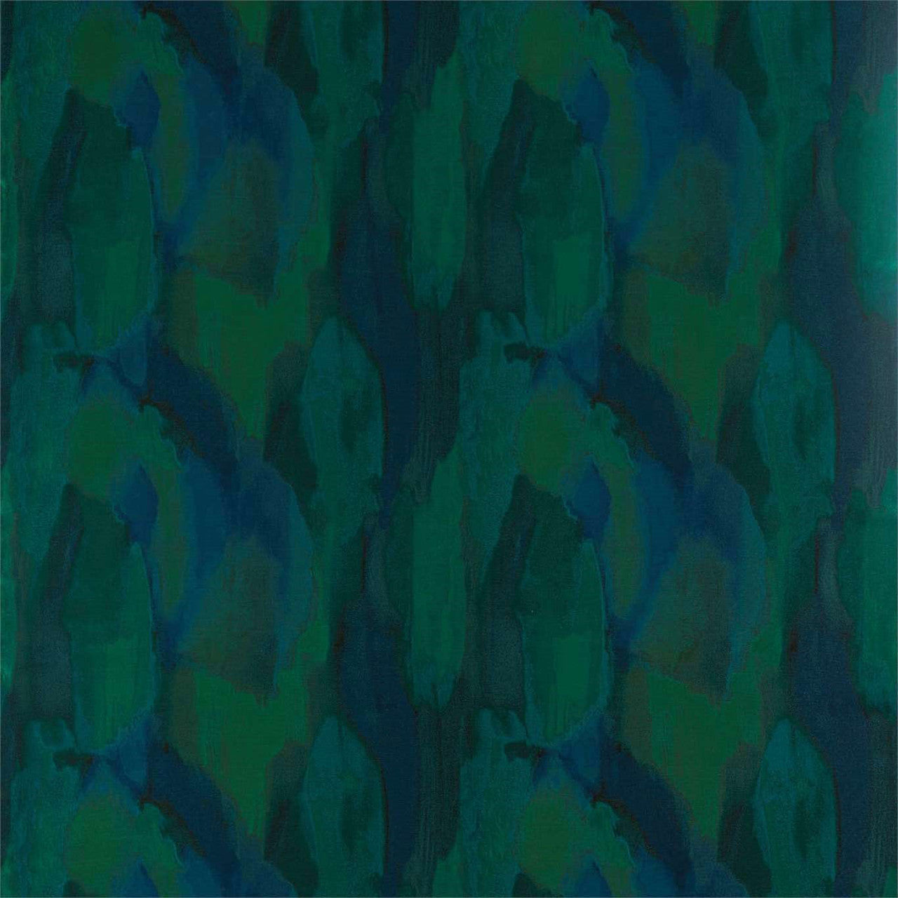 332899 Hepworth The Muse Blue Malachite Fabric by Zoffany