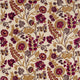 Hardwick Crewel Darnley Antique Gold/Cinnabar Fabric by Zoffany