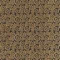 Suzani Embroidery Darnley Antique Gold/Vine Black Fabric by Zoffany