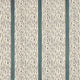 Lennox Stripe Darnley Silver/Poison Fabric by Zoffany