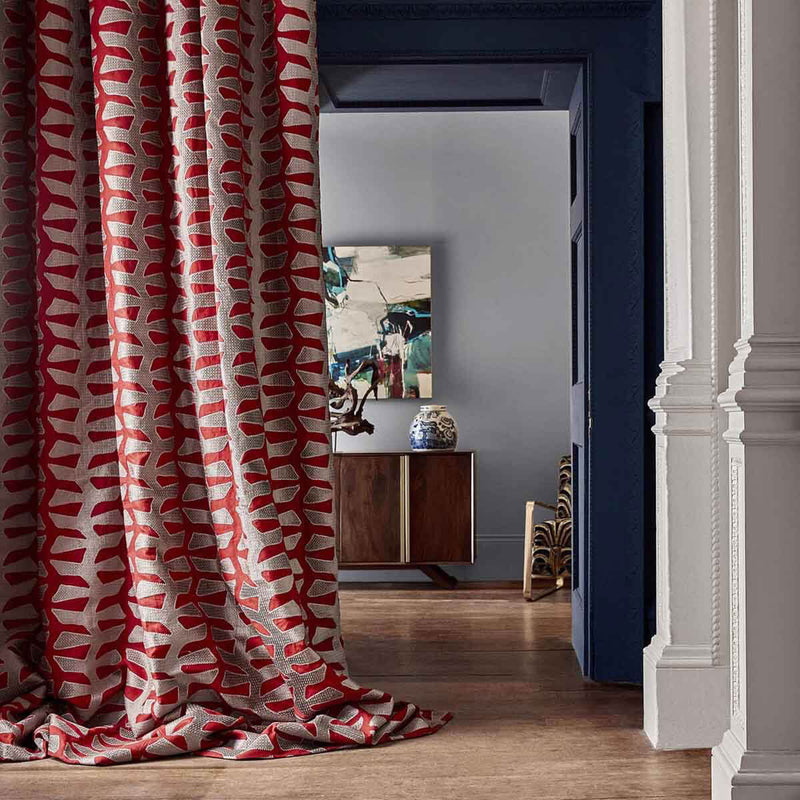 333015 Verdi Applique Icons Venetian Fabric by Zoffany