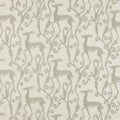 Deco Deer Icons Empire Grey Fabric by Zoffany