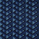 Kuba Icons Lapis Fabric by Zoffany