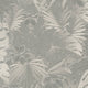 Metallic Jungle Leaves The New Design Book Platinum Wallpaper By Galerie