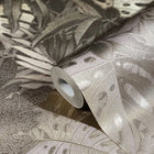 33303 Metallic Jungle Leaves The New Design Book Gold Wallpaper By Galerie