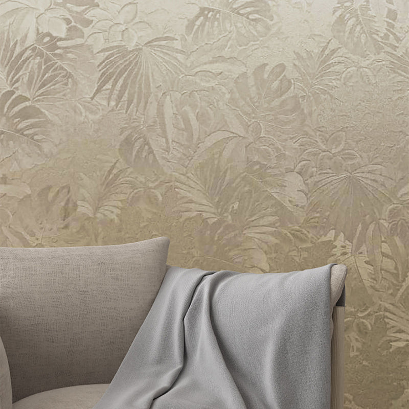 33303 Metallic Jungle Leaves The New Design Book Gold Wallpaper By Galerie
