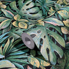 33304 Jungle Leaves The New Design Book Green Wallpaper By Galerie