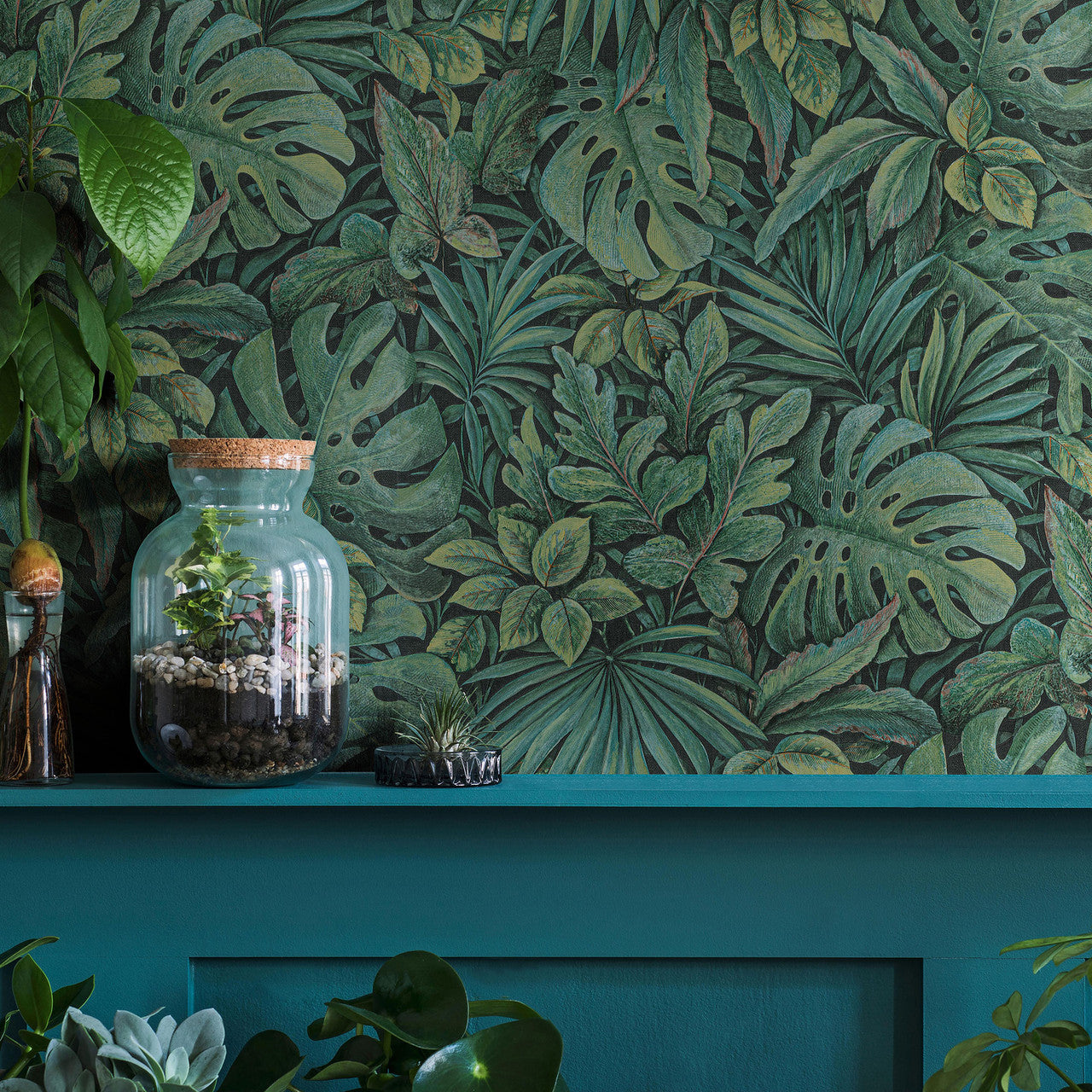 33304 Jungle Leaves The New Design Book Green Wallpaper By Galerie