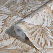 33307 Jungle Leaves The New Design Book Beige Wallpaper By Galerie