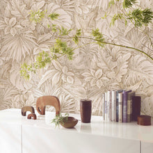 33307 Jungle Leaves The New Design Book Beige Wallpaper By Galerie