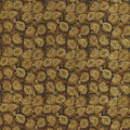 Suzanni Archive Embroidery Antique Gold/Ink Fabric by Zoffany