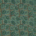 Suzani Archive Embroidery Antiquary Serpentine Fabric by Zoffany