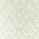 Tours Weave Damask Platinum White Fabric by Zoffany