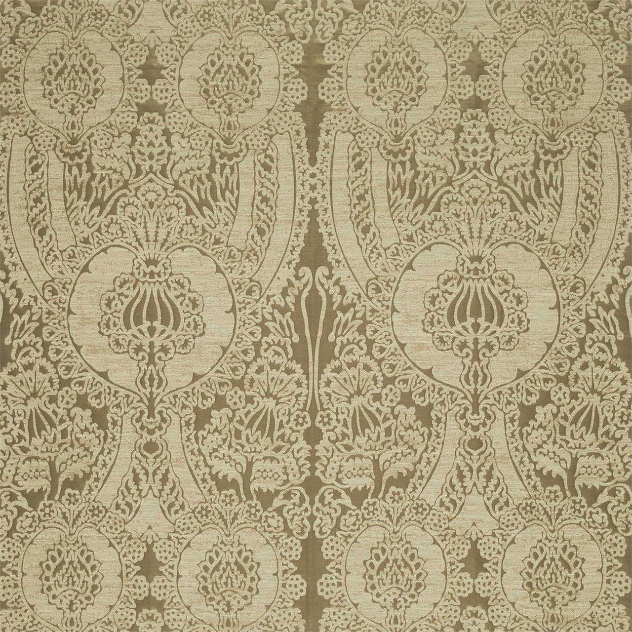 333106 Capodimonte Weave Damask Mousseaux Fabric by Zoffany