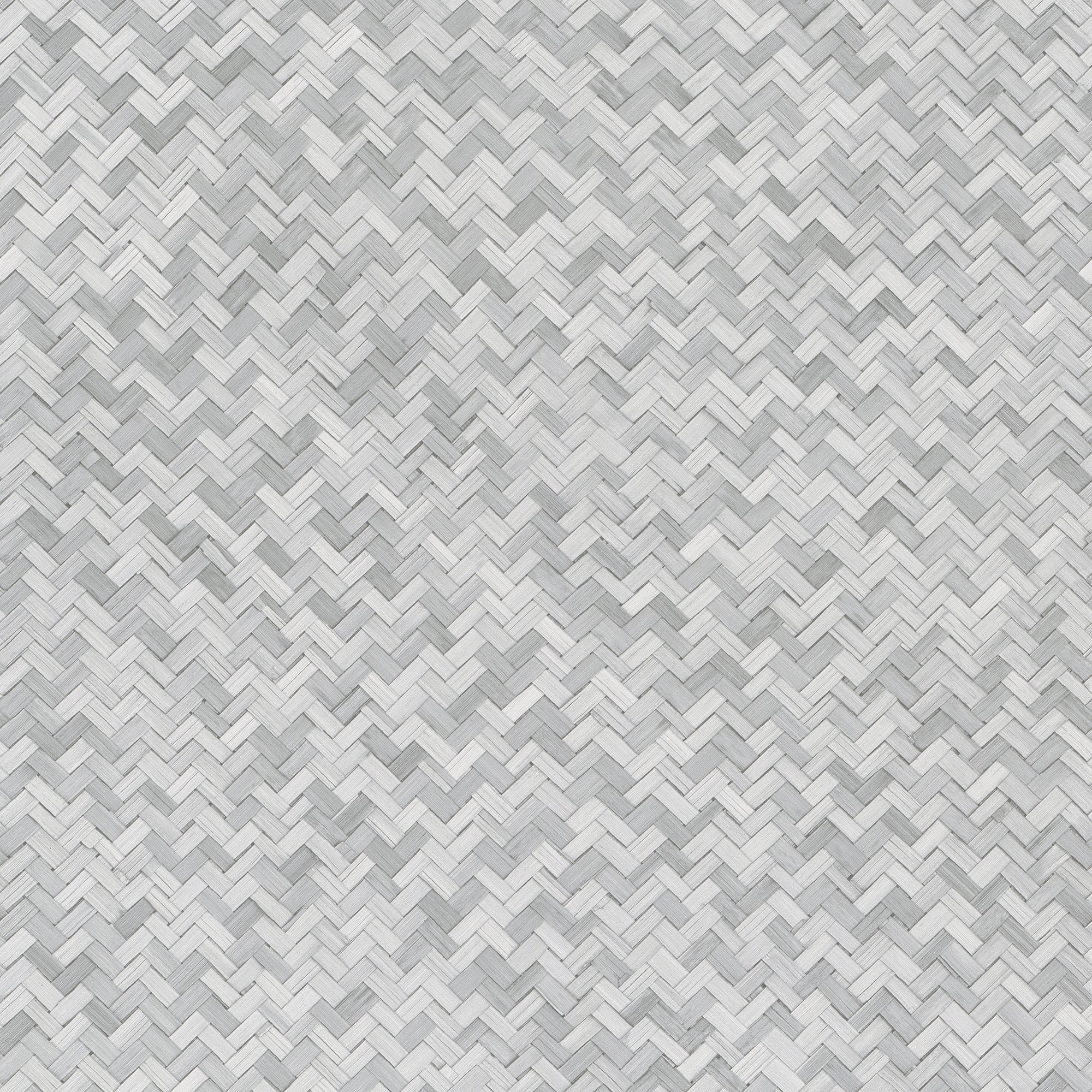 33314 Rattan Eden Grey Wallpaper By Galerie