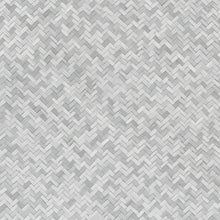 33314 Rattan Eden Grey Wallpaper By Galerie