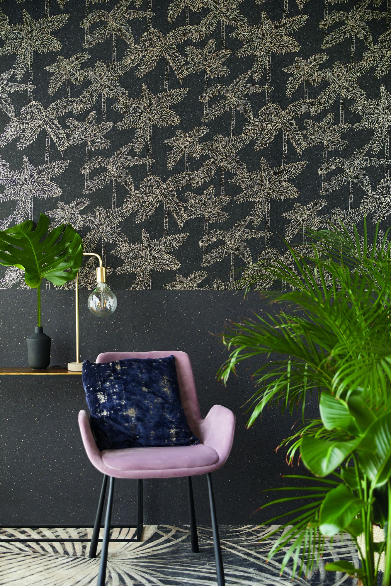 333225 Plain Texture Grey Wallpaper by Eijffinger