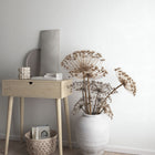 Langdale Texture Light Beige Wallpaper by Belgravia