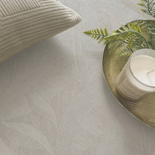 Langdale Allover Leaf Light Beige Wallpaper by Belgravia | 33326