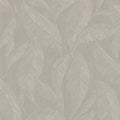 Langdale Allover Leaf Light Beige Wallpaper by Belgravia