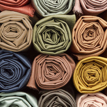 333263 Performance Wool Satin Luxury Plains Mousseaux Fabric by Zoffany