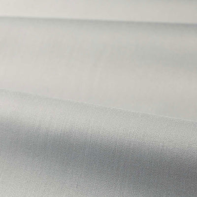 Performance Wool Satin Luxury Plains Platinum Grey Fabric by Zoffany