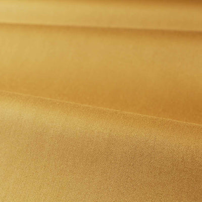 Performance Wool Satin Luxury Plains Old Gold Fabric by Zoffany