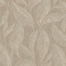 Langdale Allover Leaf Beige Wallpaper by Belgravia | 33327