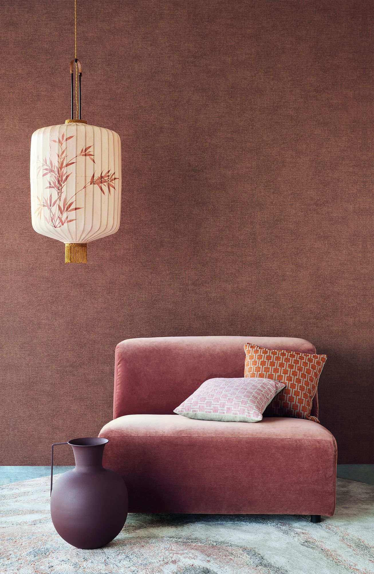 333272 Plain Texture Taupe Wallpaper by Eijffinger