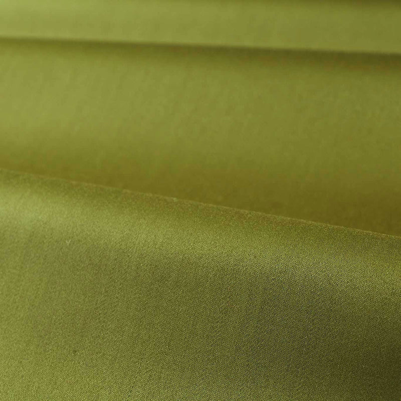333272 Performance Wool Satin Luxury Plains Olive Fabric by Zoffany