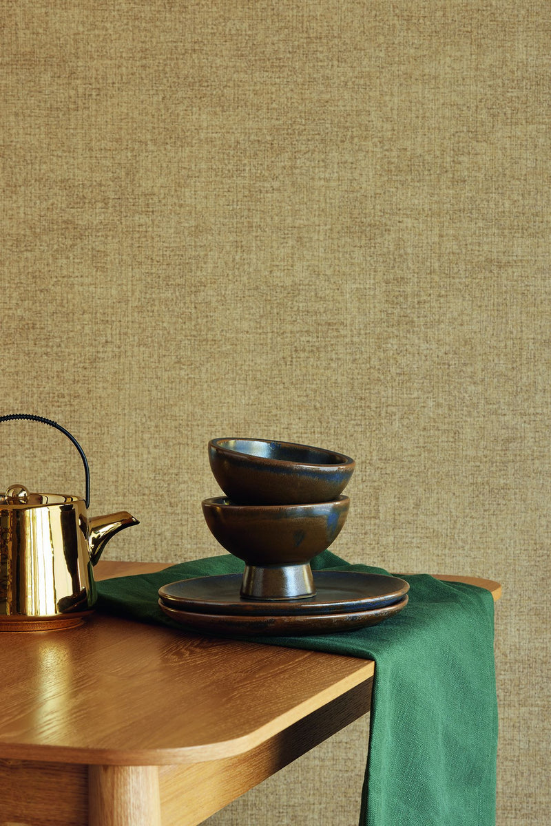 333273 Plain Texture Taupe Wallpaper by Eijffinger