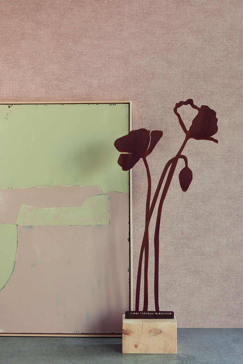333278 Plain Texture Brown Wallpaper by Eijffinger