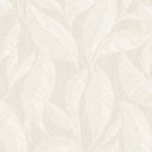 Langdale Allover Leaf Ivory Wallpaper by Belgravia | 33328