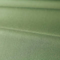 Performance Wool Satin Luxury Plains Green Stone Fabric by Zoffany