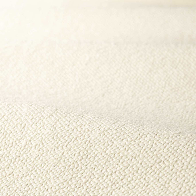 333284 Bouclé Luxury Plains Perfect White Fabric by Zoffany