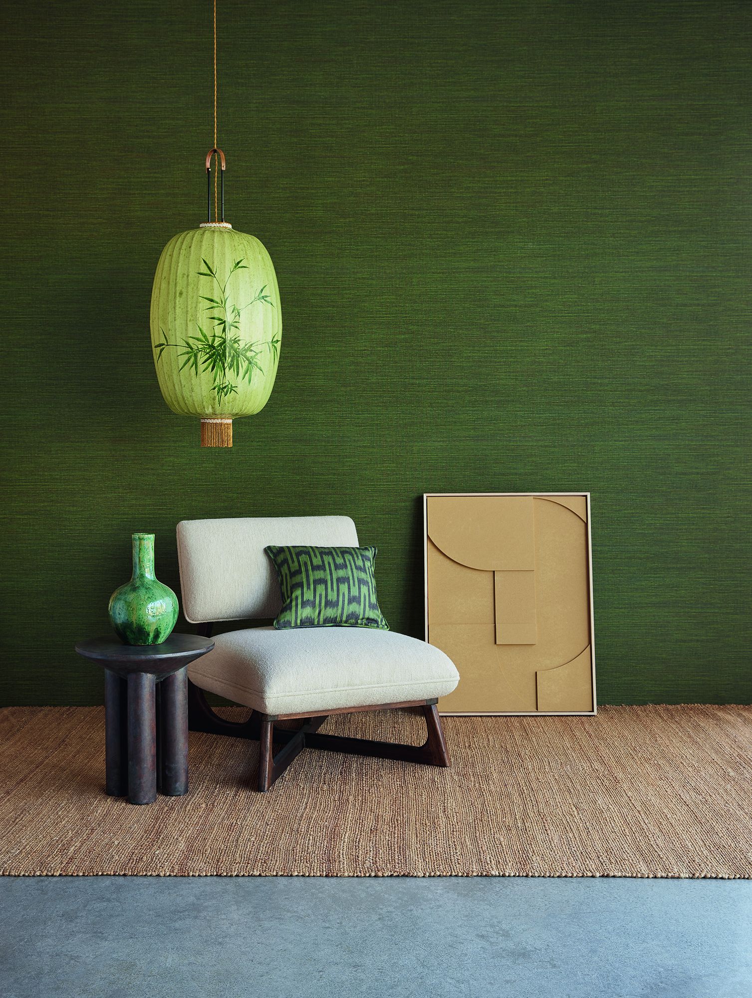333288 Plain Texture Brown Wallpaper by Eijffinger