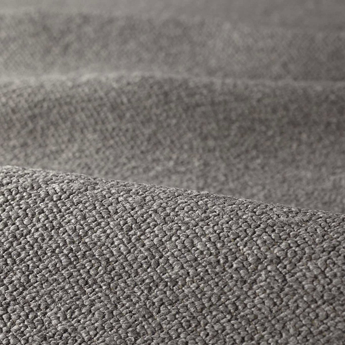333289 Bouclé Luxury Plains Empire Grey Fabric by Zoffany