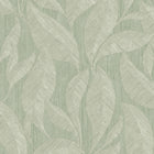 Langdale Allover Leaf Sage Wallpaper by Belgravia | 33329