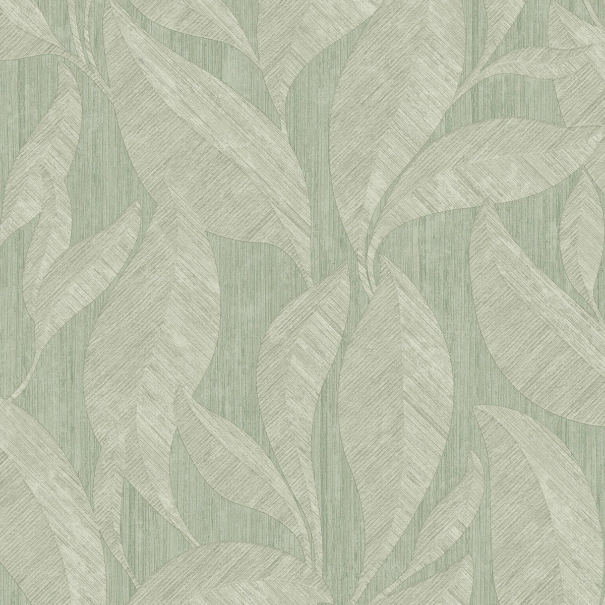 Langdale Allover Leaf Sage Wallpaper by Belgravia | 33329
