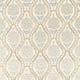 Anar Trellis Cotswolds Manor Stockholm Blue and Platinum Grey Fabric by Zoffany