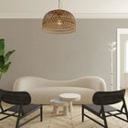 33329 Eden Linen Greige Wallpaper By Galerie