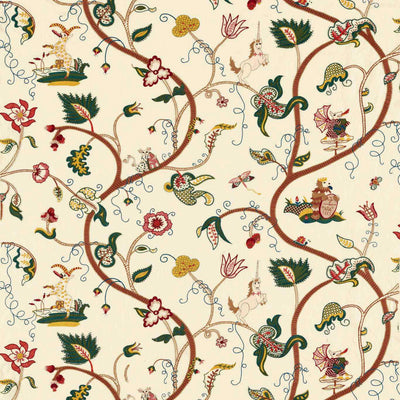 Hampton Embroidery Arcadian Thames Tapestry Fabric by Zoffany