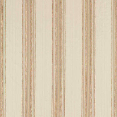 Lisere Stripe Arcadian Thames Paris Grey Fabric by Zoffany