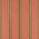 Lisere Stripe Arcadian Thames Venetian Red Fabric by Zoffany