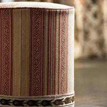 333358 Hanover Stripe Arcadian Weaves Amber Fabric by Zoffany
