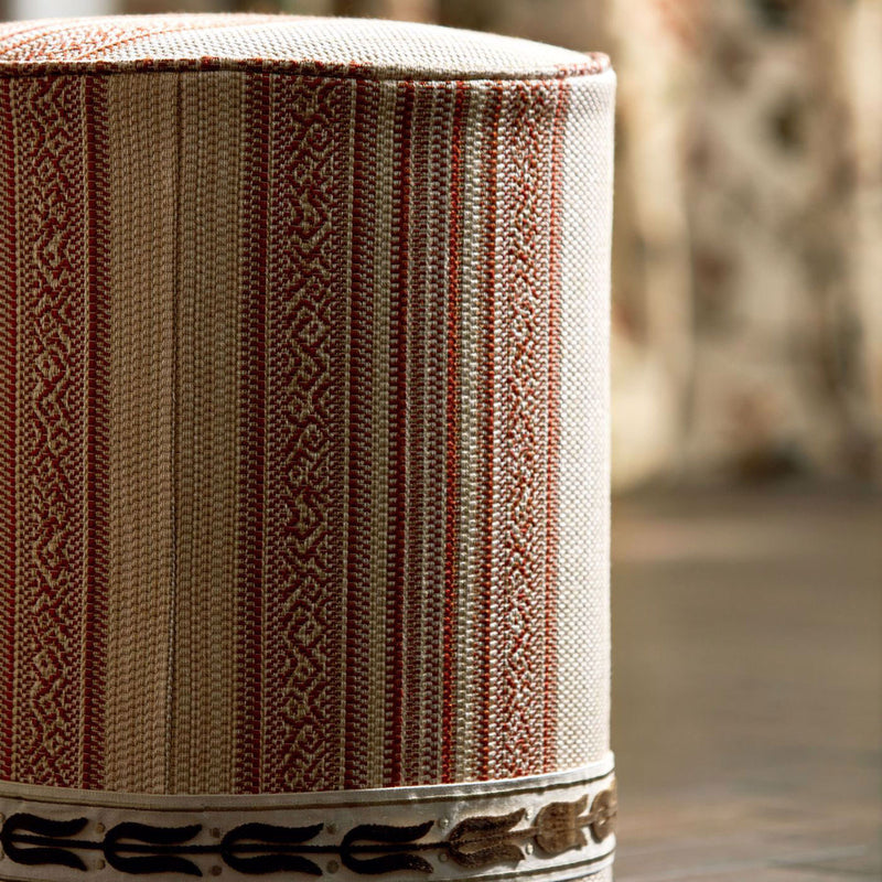 333358 Hanover Stripe Arcadian Weaves Amber Fabric by Zoffany