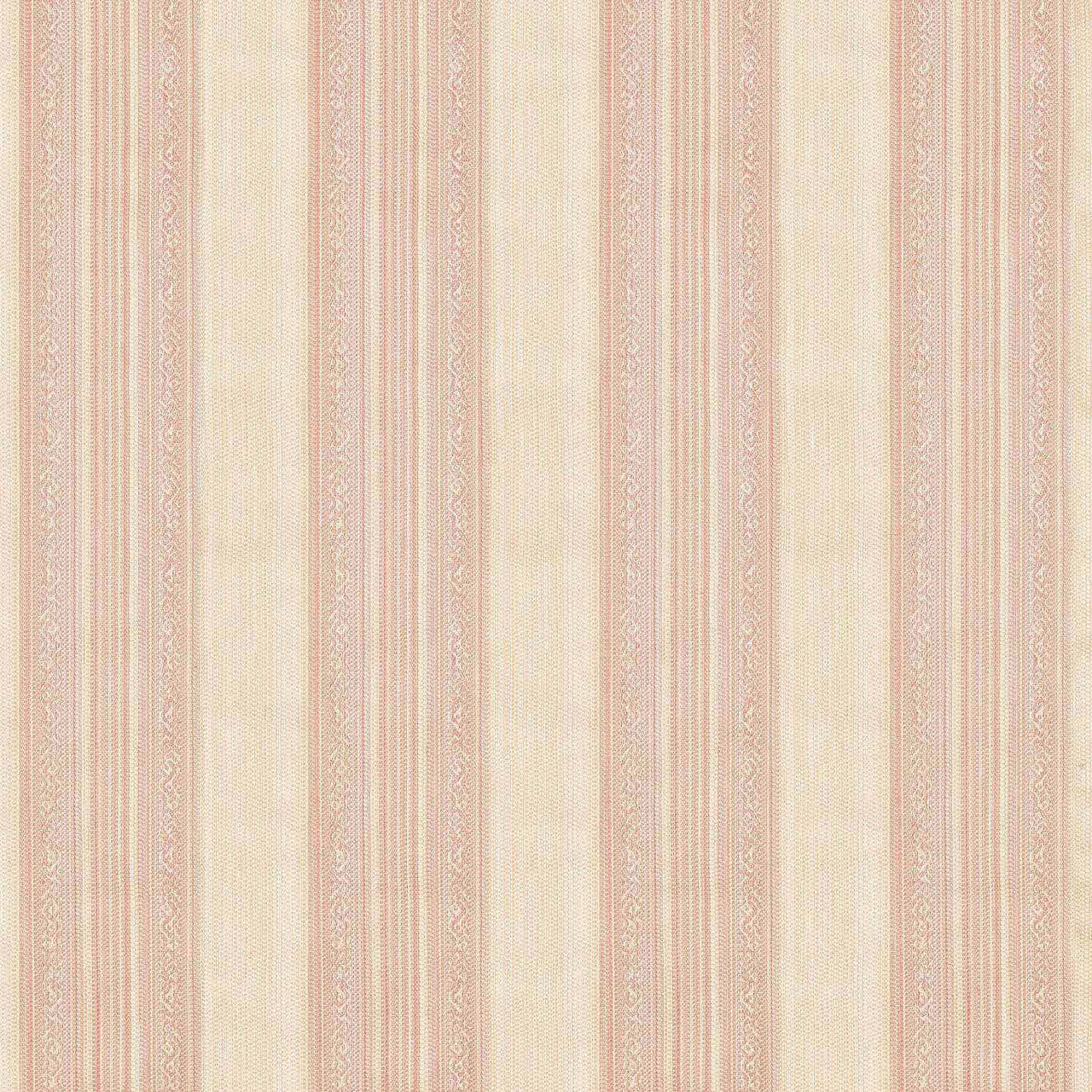 333359 Hanover Stripe Arcadian Weaves Tuscan Pink Fabric by Zoffany
