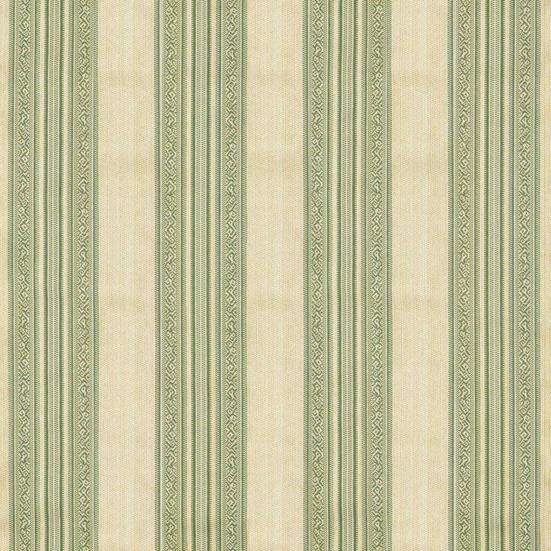 333360 Hanover Stripe Arcadian Weaves Evergreen Fabric by Zoffany