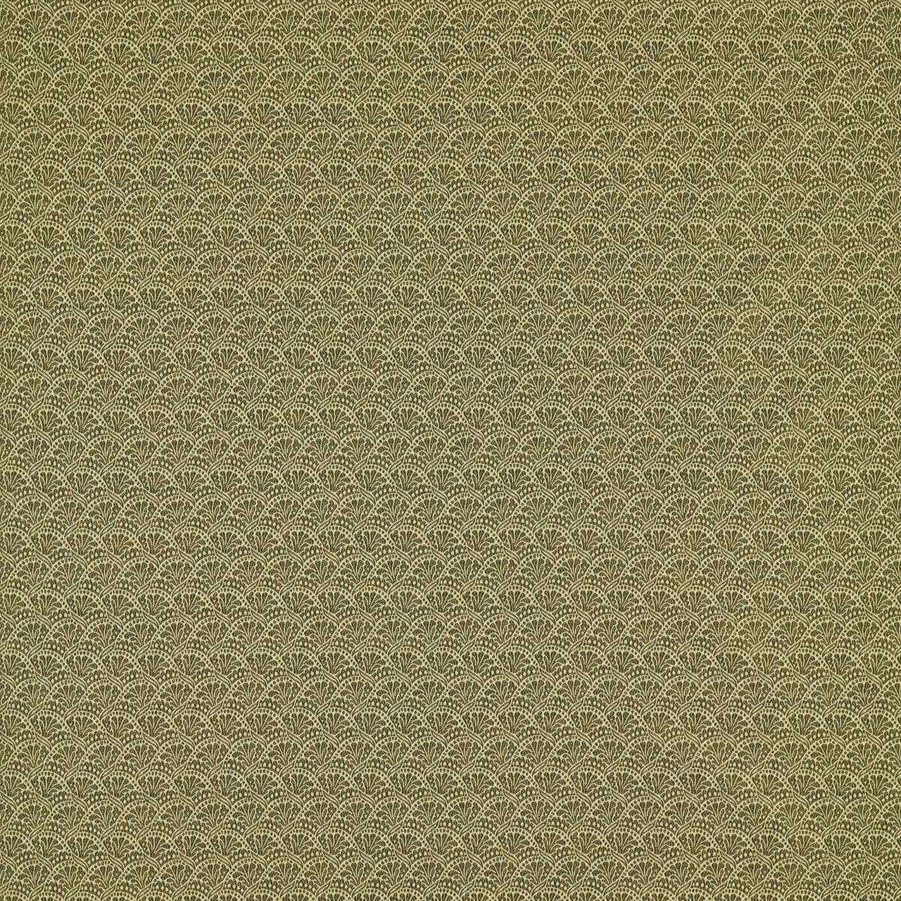 333369 Tudor Damask Arcadian Weaves Olivine Fabric by Zoffany